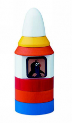 Der kleine Maulwurf in seiner Rakete 
