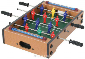 Mini Holz-Tischfußballspiel 