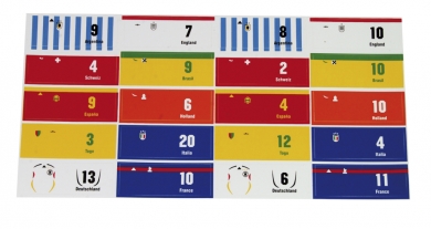 WeyKick Trikot-Aufkleber 20 Stück 