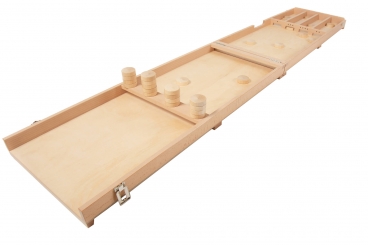 Exklusives Shuffleboard ''Pukasi'', faltbar - Hergestellt in der Schweiz 