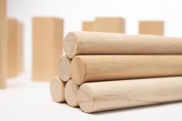 Kubb Ersatzwurfholz aus Buchenholz 