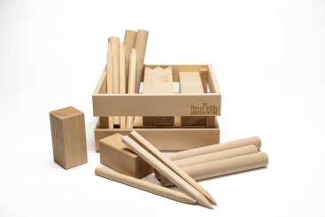 Kubb Spiel – Limited Edition in Turniergröße und optionaler Holzbox 