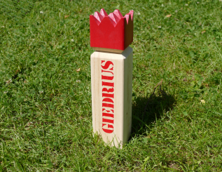 Optionale Kubb Beschriftung 