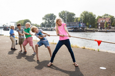 Tauziehen - Seilziehen 